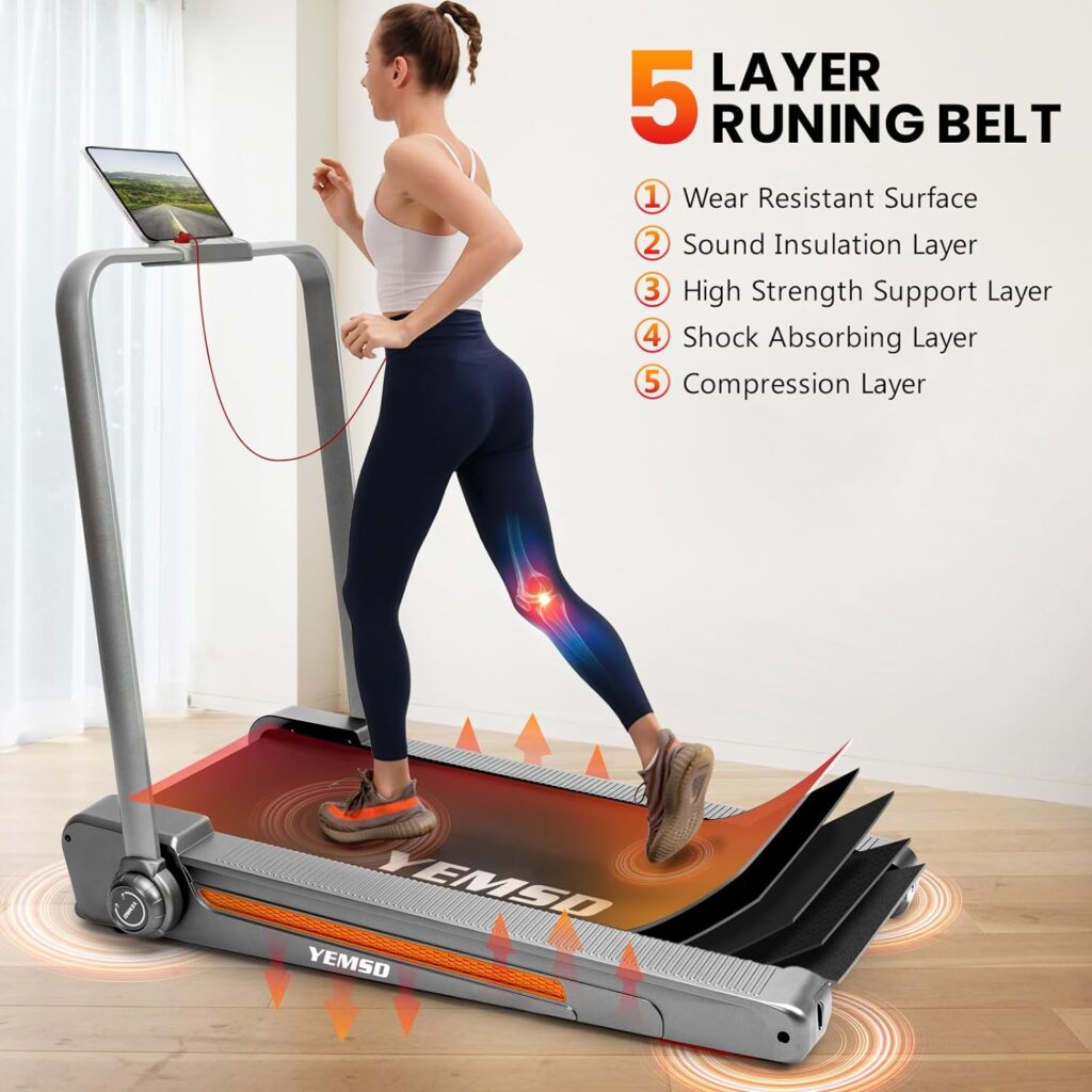 how does shock absorption work walking pad