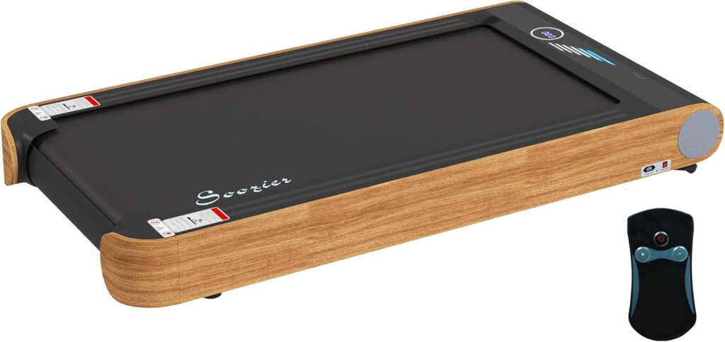 Soozier space saving treadmill