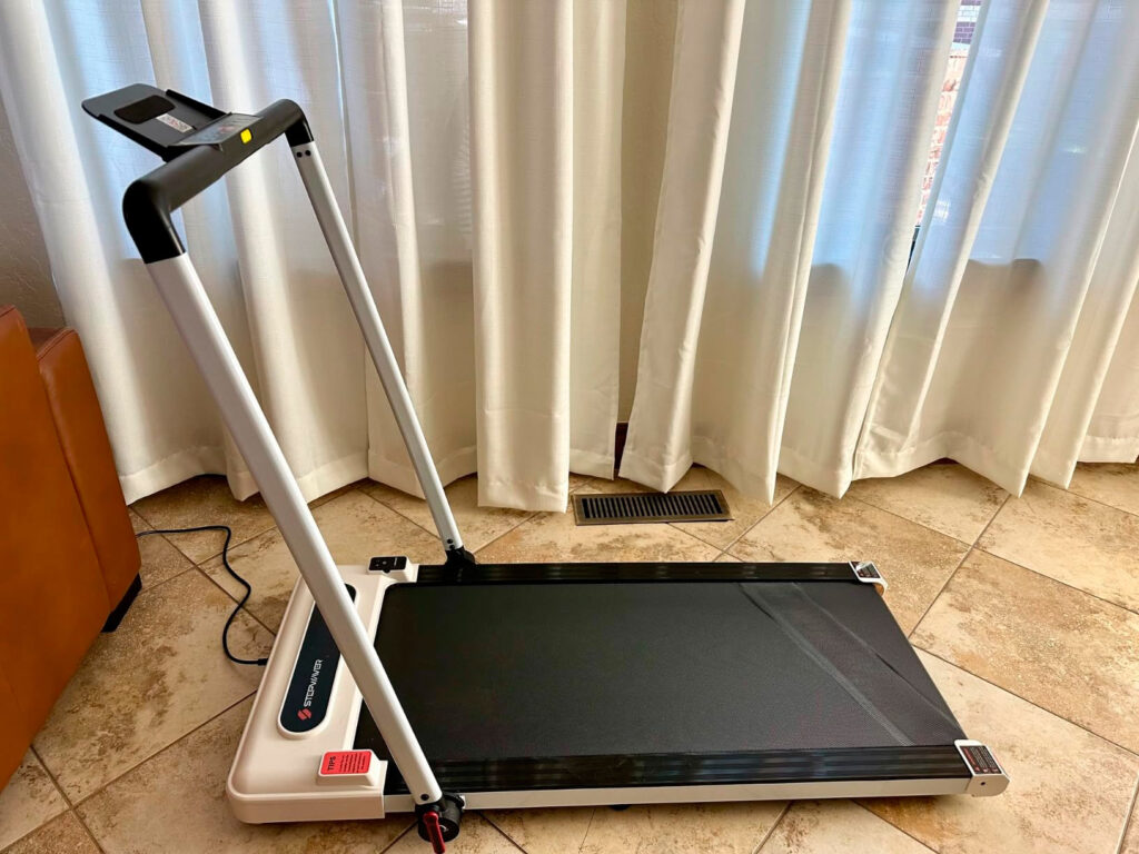 Stepwaver Large Walking Pad with Handle Bar