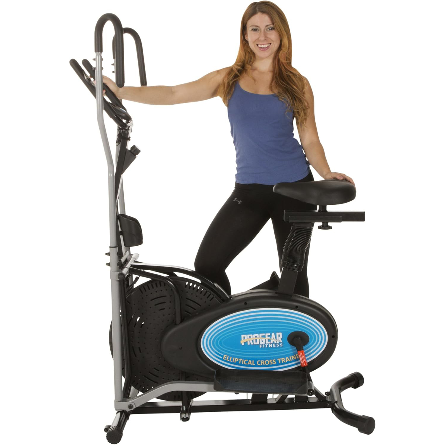ProGear 400LS 2 Dual Trainer Elliptical & Exercise Bike with Pulse Sensor