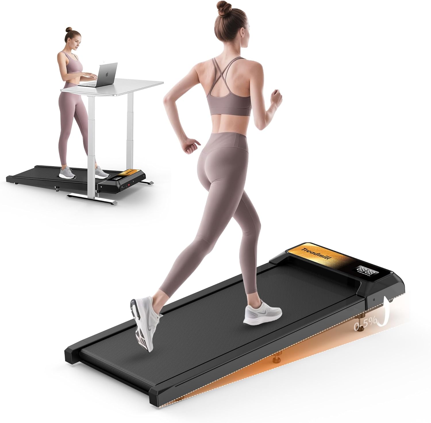 Gkyet Walking Treadmill Pad with Incline